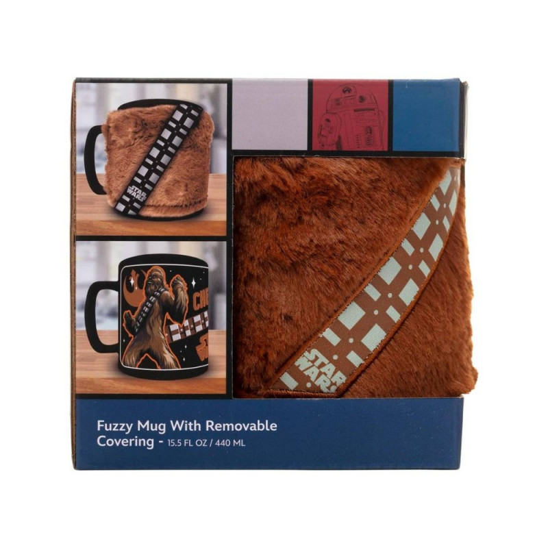 ČUPAVA ŠOLJA - STAR WARS - CHEWBACCA FUZZY MUG 