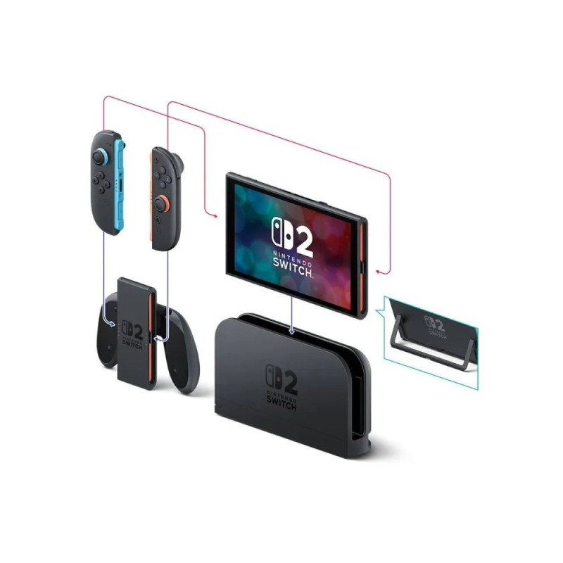 KONZOLA NINTENDO SWITCH 2 - LIGHT BLUE AND LIGHT RED JOY-CON + SWITCH MARIO KART 