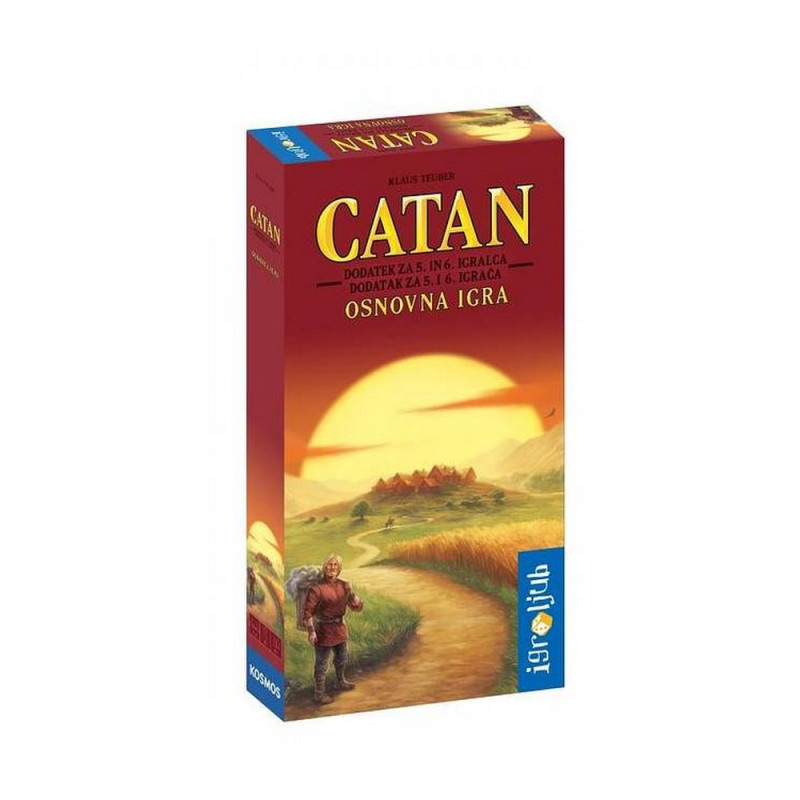 DRUŠTVENA IGRA  CATAN - EKSPANZIJA ZA 5-6 IGRAČA (SRB/SLO/HR) 