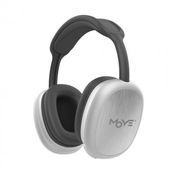 SLUŠALICE MOYE STELLAR BT HEADPHONES WITH MICROPHONE SILVER 