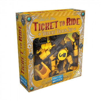 DRUŠTVENA IGRA TICKET TO RIDE EUROPE - 20TH ANNIVERSARY DELUXE TRAIN SET - YELOW 