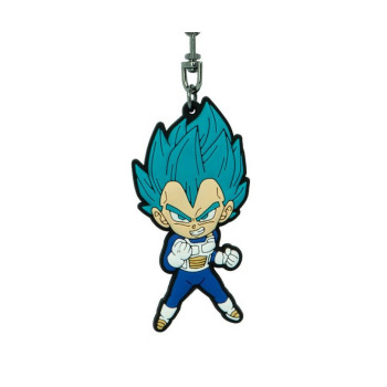 PRIVEZAK ABYSTYLE DRAGON BALL SUPER - PVC KEYCHAIN - VEGETA SAIYAN BLUE 