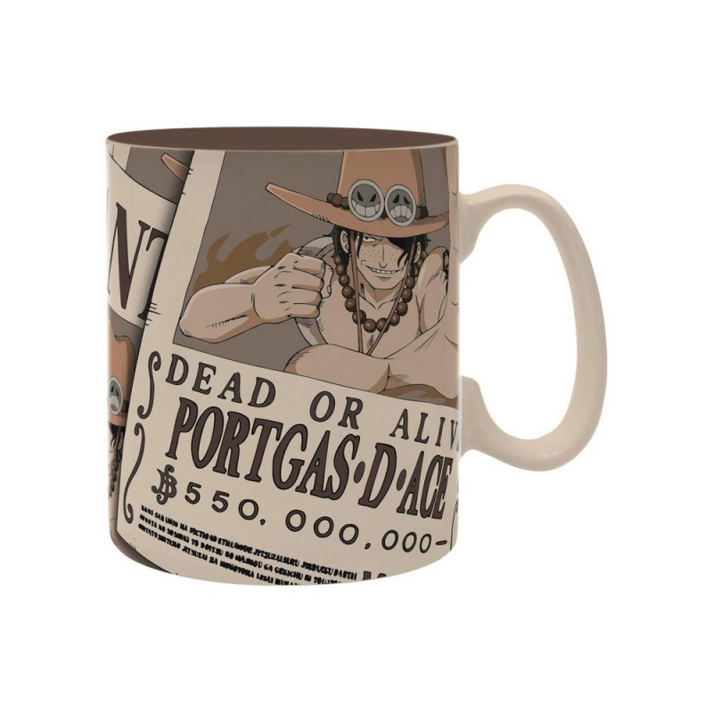 ŠOLJA ABYSTYLE - ONE PIECE - WANTED ACE 