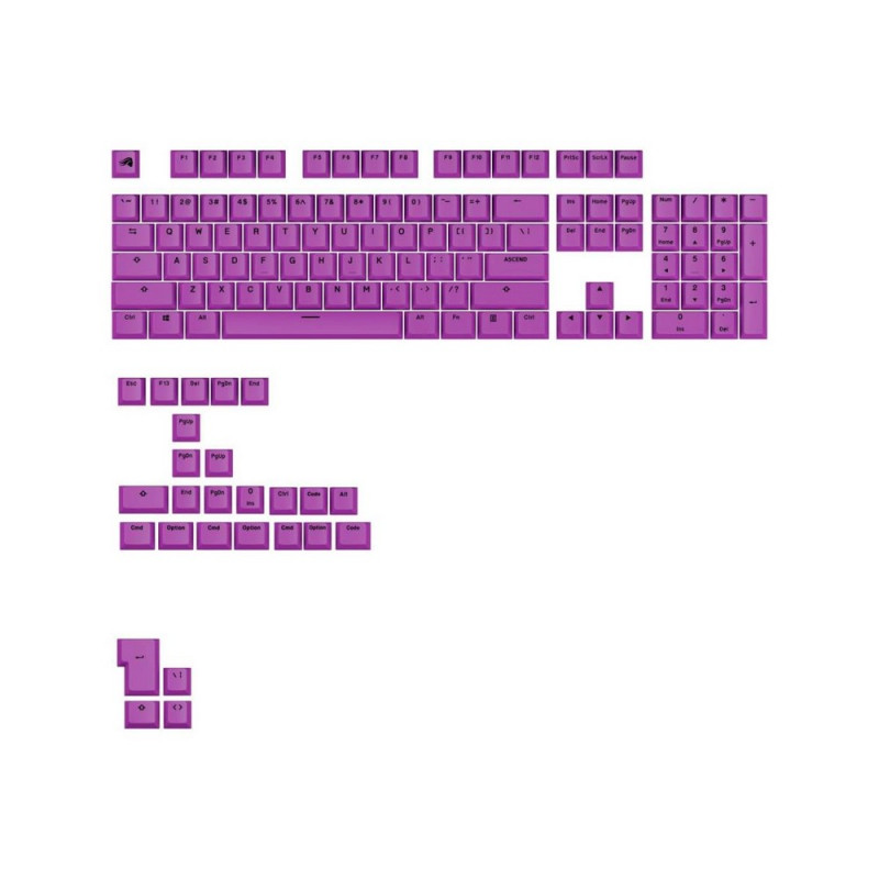KEYCAPS GLORIOUS GPBT BASIC - EPIC PURPLE 
