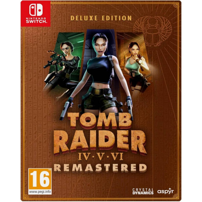 SWITCH TOMB RAIDER IV-VI REMASTERED STARRING LARA CROFT - DELUXE EDITION 