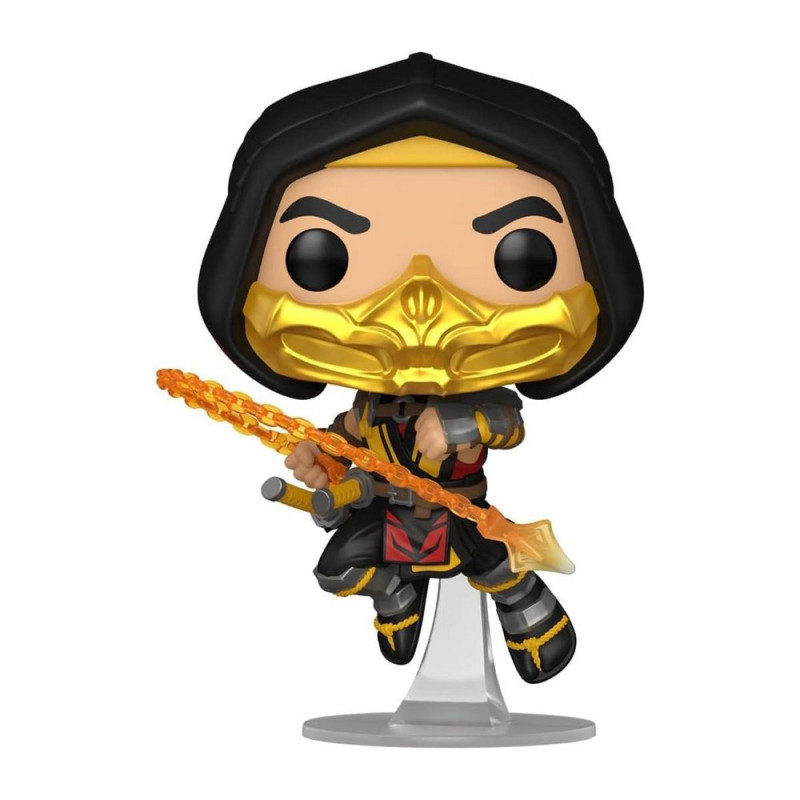 BOBBLE FIGURE GAMES - MORTAL KOMBAT 11 POP! - SCORPION 
