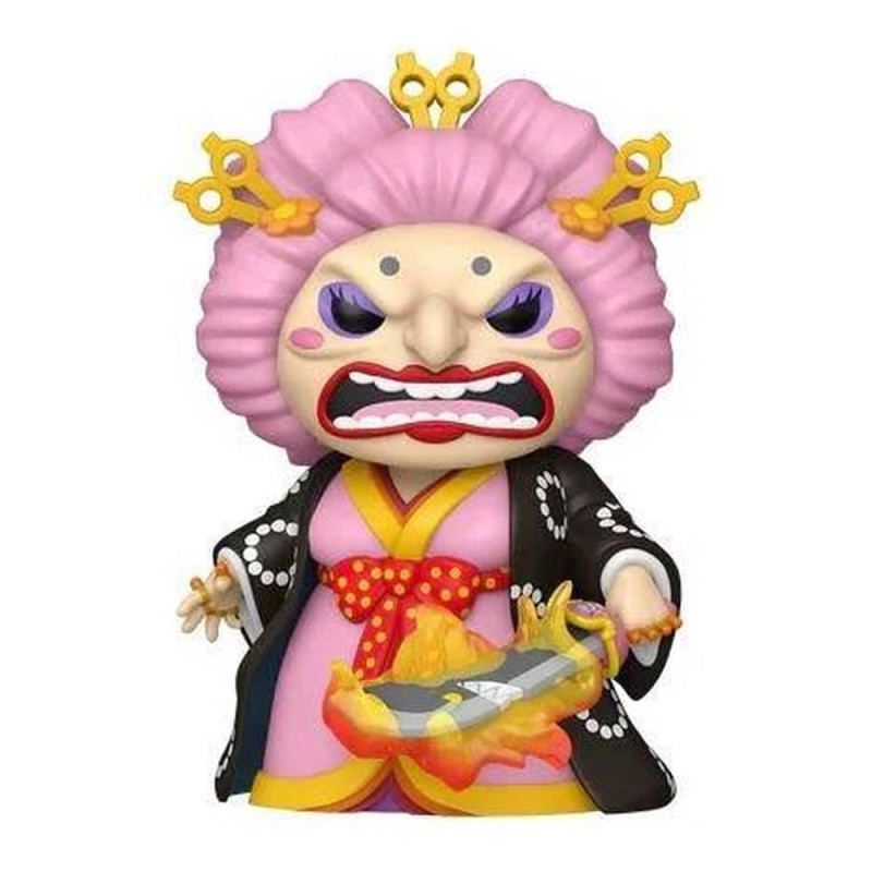 BOBBLE FIGURE ANIME - ONE PIECE POP! - BIG MOM IN KIMONO 17CM 