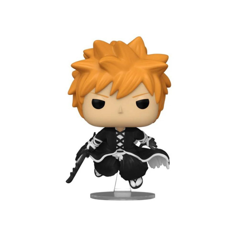 BOBBLE FIGURE ANIME - BLEACH POP! - ICHIGO KUROSAKI (GETSUGA TENSHO TECHNIQUE) 