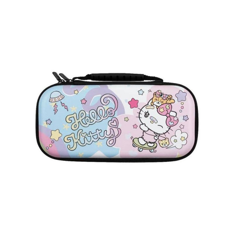 STARTER KIT KONIX - HELLO KITTY - PROTECTIVE CASE, STORAGE BOX, PROTECTIVE SCREE 