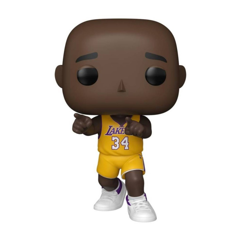 BOBBLE FIGURE BASKETBALL NBA - LA LAKERS POP! - SHAQ 2000 WCF CELEBRATION 