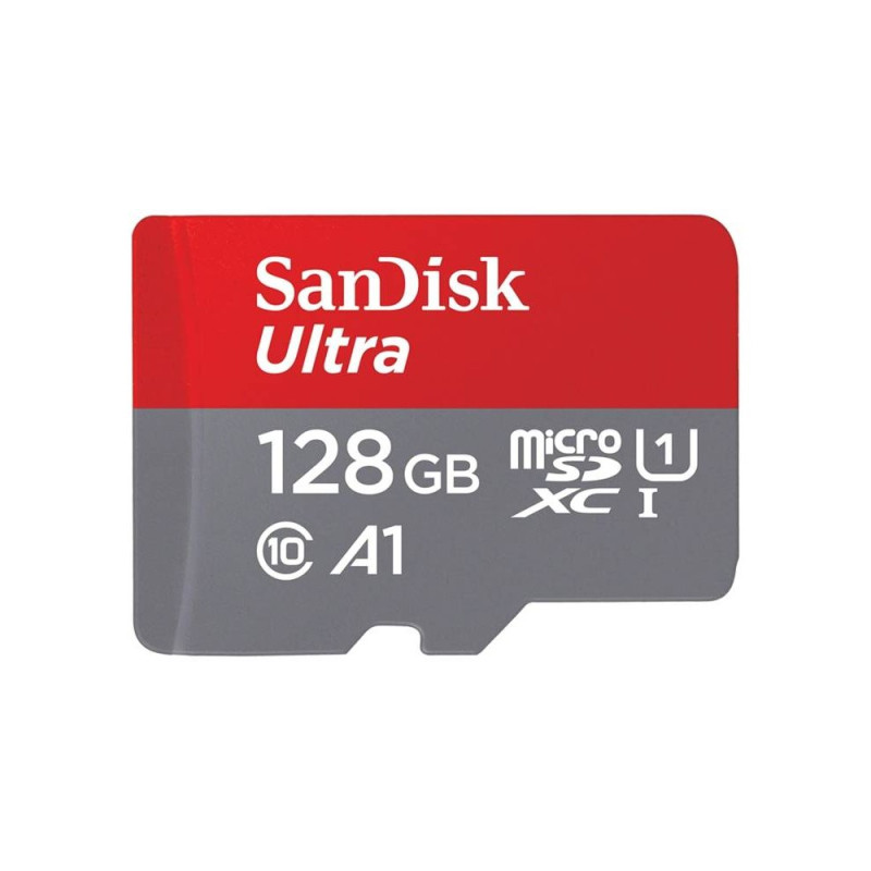 SANDISK MEMORY CARD MICRO SDXC  ULTRA 128GB 140MB/S A1 CLASS 
