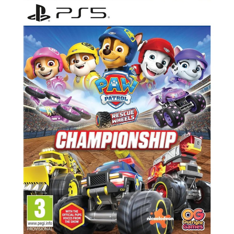 PS5 PAW PATROL RESCUE WHEELS - CHAMPIONSHIP 