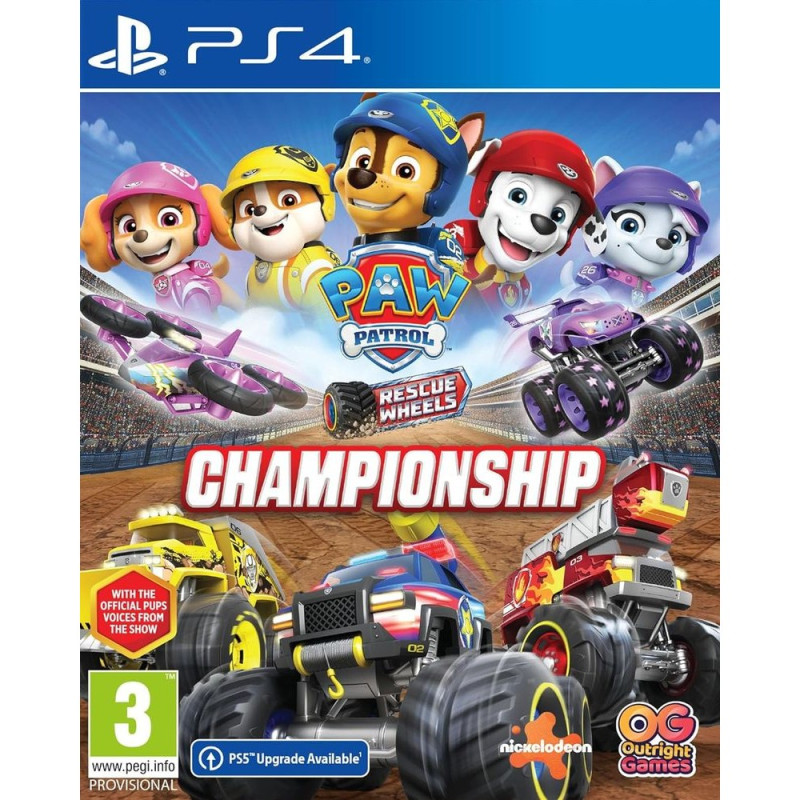 PS4 PAW PATROL RESCUE WHEELS - CHAMPIONSHIP 