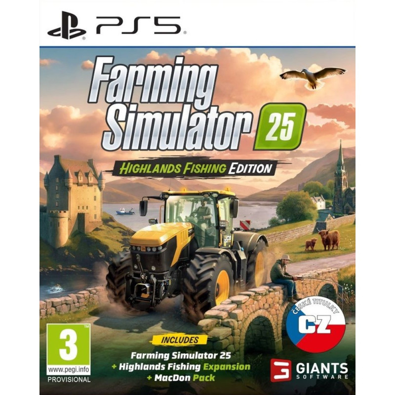 PS5 FARMING SIMULATOR 25 - HIGHLANDS FISHING EDITION 