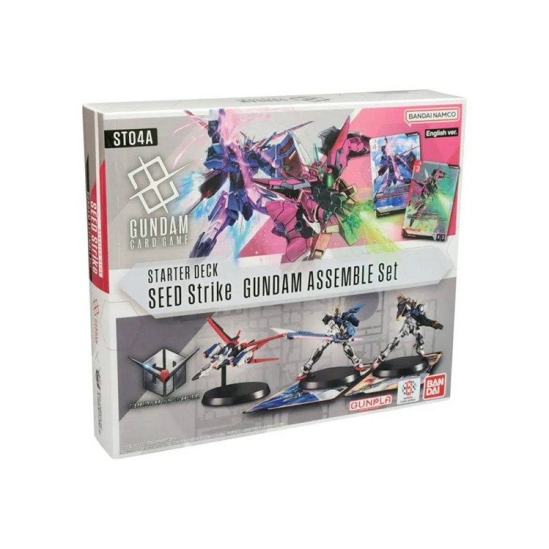 DRUŠTVENA IGRA - GUNDAM - TCG SEED STRIKE ASSEMBLE SET STARTER DECK 