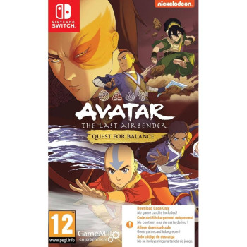 SWITCH AVATAR THE LAST AIRBENDER - QUEST FOR BALANCE (CODE IN A BOX) 