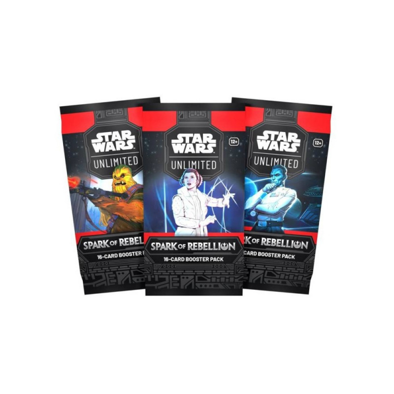 DRUŠTVENA IGRA - STAR WARS UNLIMITED - FFG SPARK OF REBELLION BOOSTER PACK 