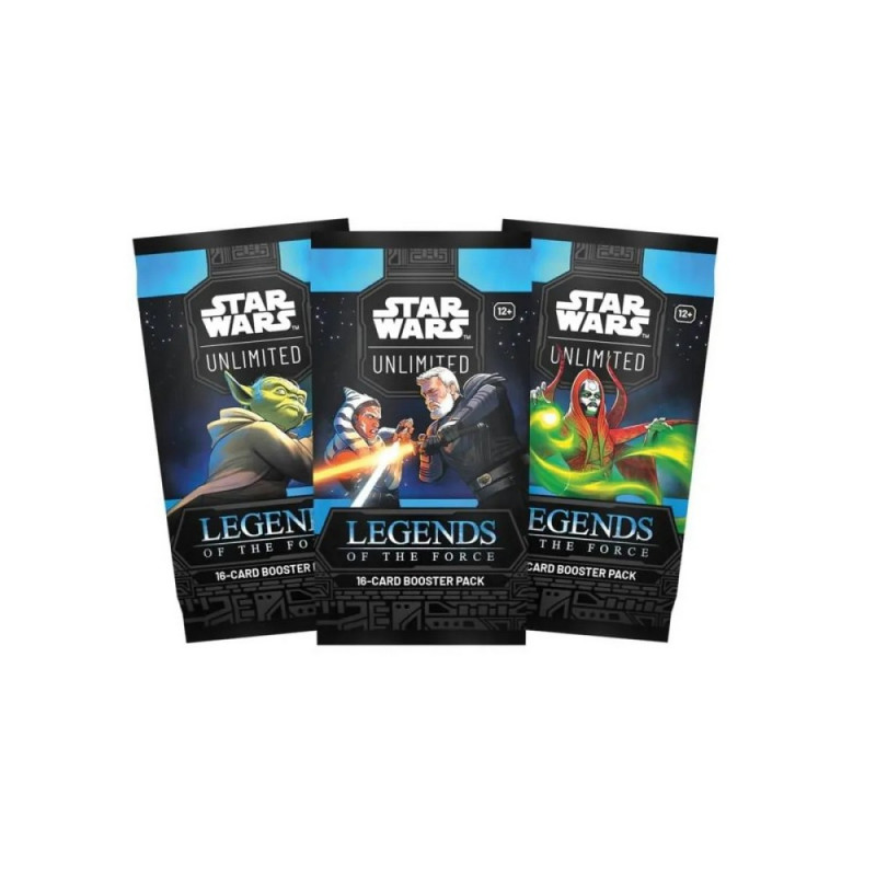 DRUŠTVENA IGRA - STAR WARS UNLIMITED - FFG LEGENDS OF THE FORCE BOOSTER PACK 