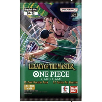 DRUŠTVENA IGRA -  ONE PIECE TCG - LEGACY OF THE MASTER - BOOSTER PACK 