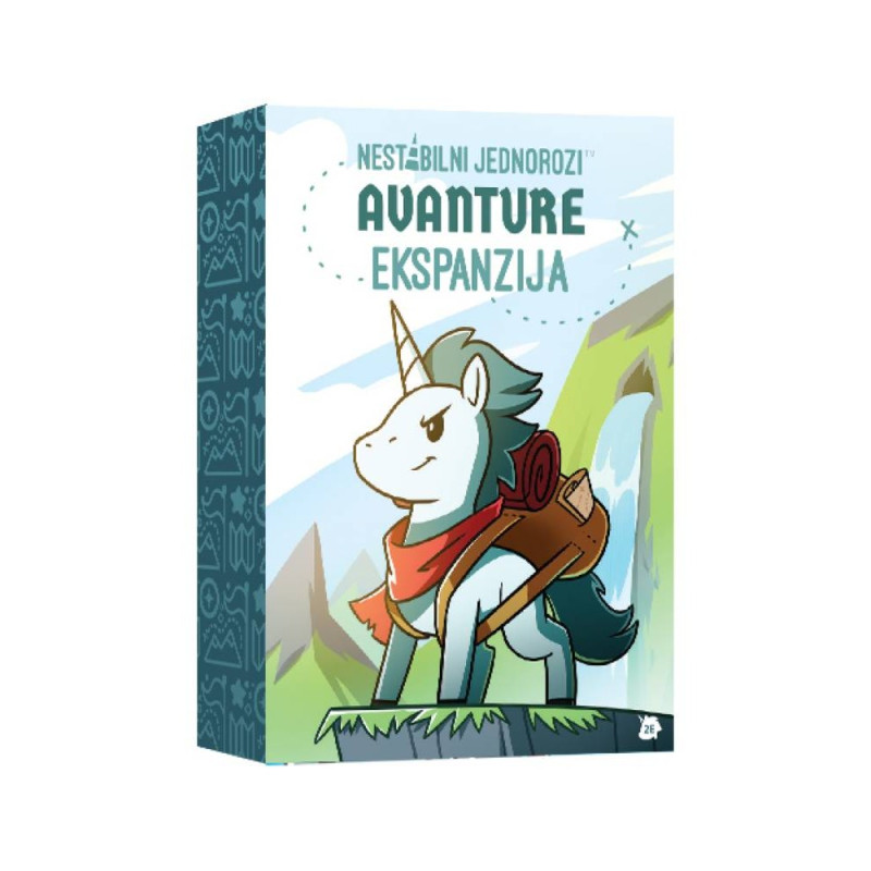 DRUŠTVENA IGRA NESTABILNI JEDNOROZI EKSPANZIJA - AVANTURE 