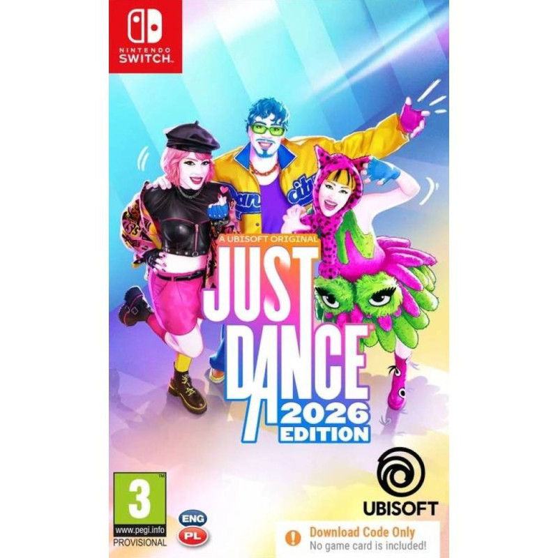 SWITCH JUST DANCE 2026 - CODE IN A BOX AKCIJA 