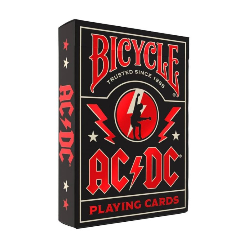 KARTE BICYCLE CREATIVES - AC/DC - PLAYING CARDS 