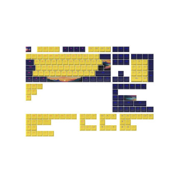 KEYCAPS DARK PROJECT - SUNSET KEYCAPS 177 PCS 