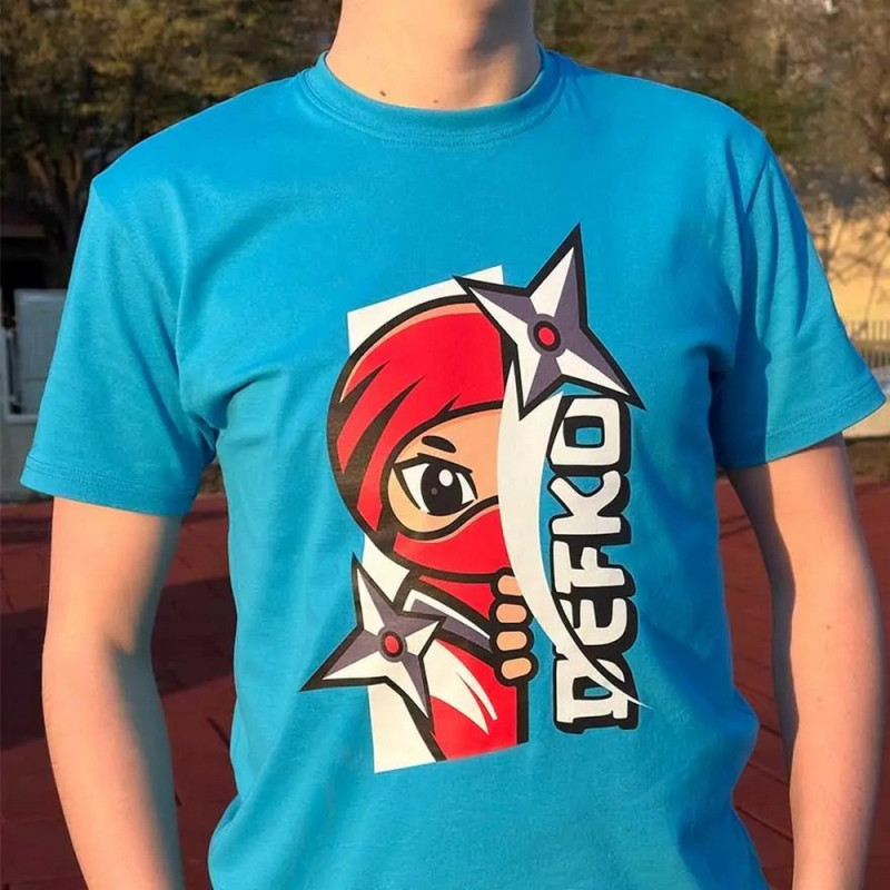 MAJICA PEEK DEFKO BLUE - NOVKE I ŠMIGIĆKA - 8 