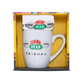 GIFT SET - FRIENDS - CENTRAL PERK - ŠOLJA & ČARAPE 