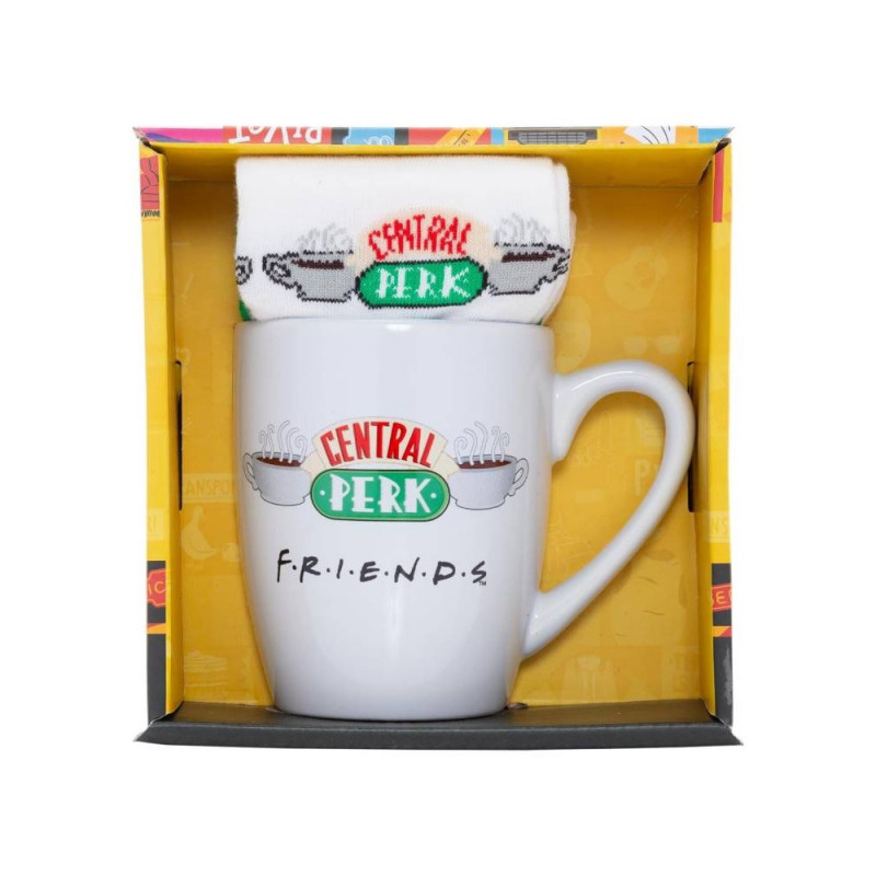 GIFT SET - FRIENDS - CENTRAL PERK - ŠOLJA & ČARAPE 