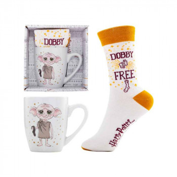 GIFT SET - HARRY POTTER - DOBBY - ŠOLJA & ČARAPE 