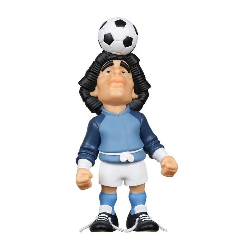 STATUE FOOTBALL STARS MINIX - MARADONA- LIFE IS LIFE WARM UP 12CM 