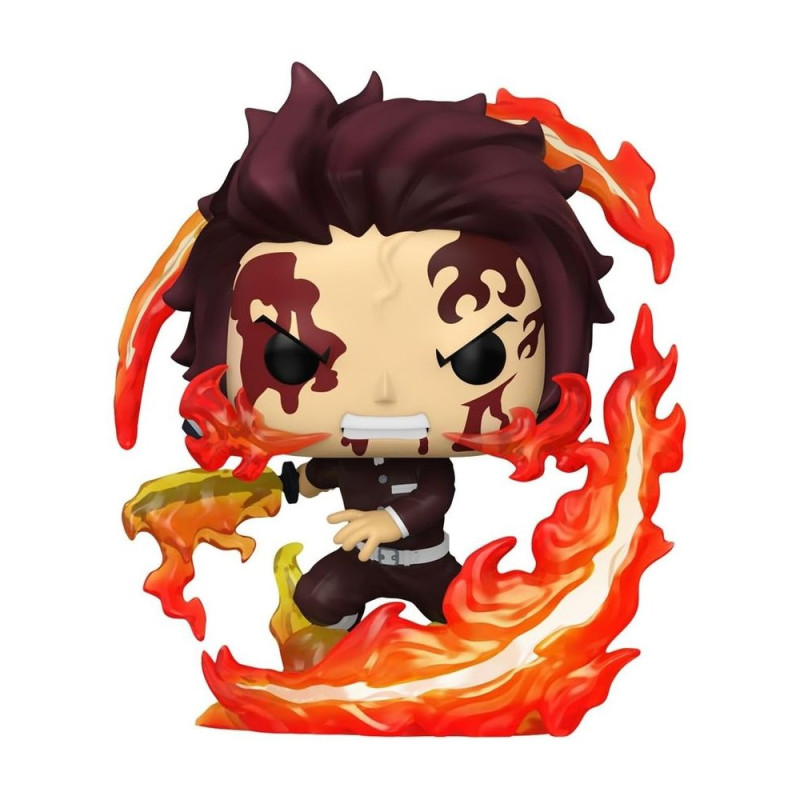 BOBBLE FIGURE ANIME - DEMON SLAYER KIMETSU NO YAIBA POP! - TANJIRO KAMADO (DANCI 