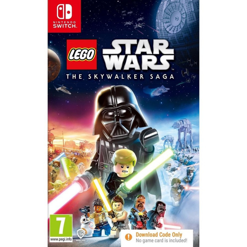 SWITCH LEGO STAR WARS - THE SKYWALKER SAGA (CODE IN A BOX) 