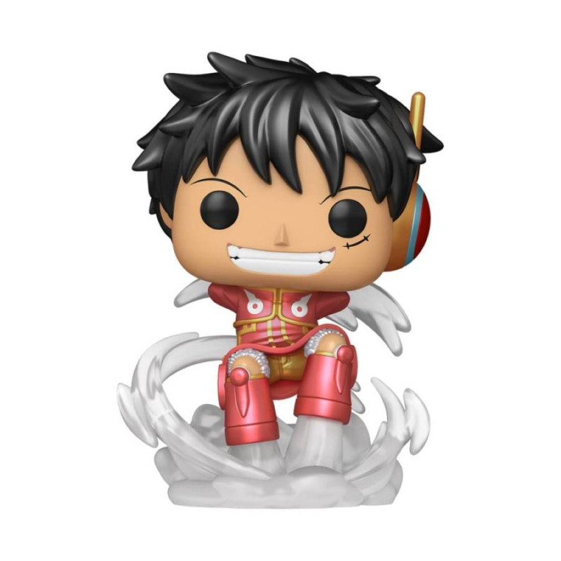 BOBBLE FIGURE ANIME - ONE PIECE POP! - MONKEY D. LUFFY (METALLIC) #2138 9CM 