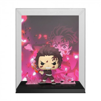 BOBBLE FIGURE DEMON SLAYER KIMETSU NO YAIBA POP! COVERS - TANJIRO KAMADO 2047 1 