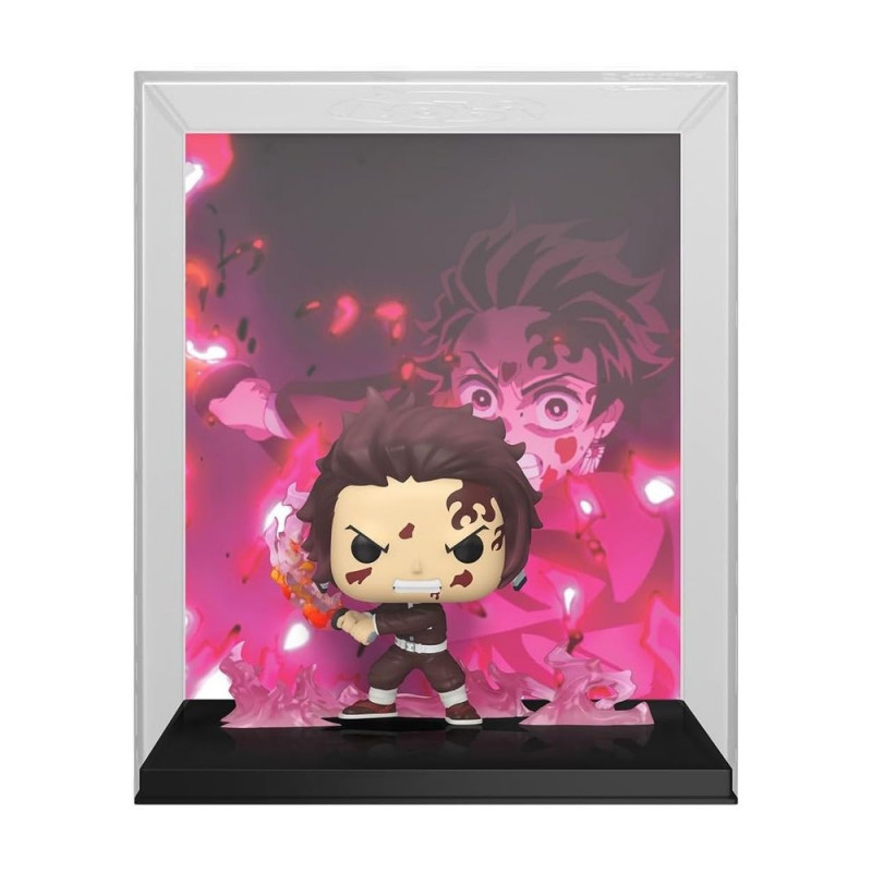BOBBLE FIGURE DEMON SLAYER KIMETSU NO YAIBA POP! COVERS - TANJIRO KAMADO 2047 1 