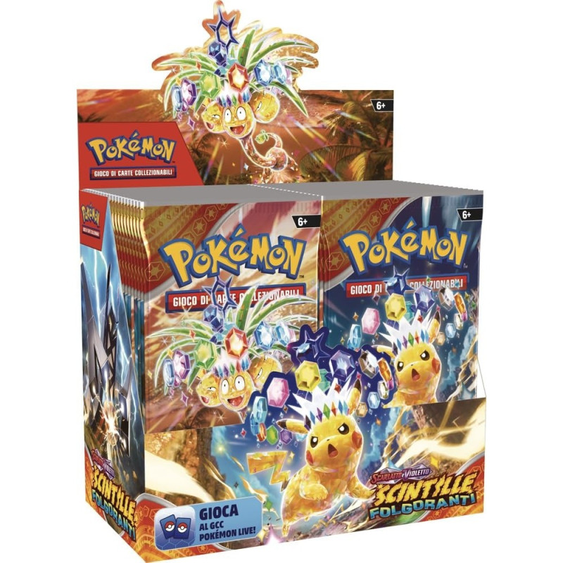 DRUŠVENA IGRA POKEMON - TCG SV08 SCARLET & VIOLET -SURGING SPARKS BOOSTER PACK 