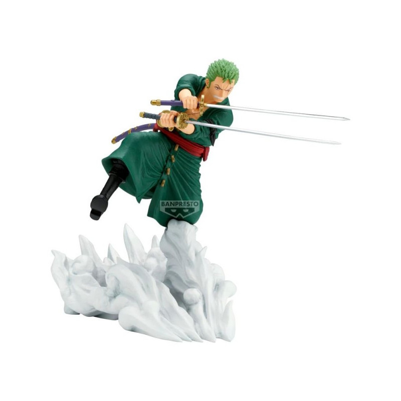 STATUE ONE PIECE - SENKOZEKKEI - RORONOA ZORO (EGGHEAD) 11CM 