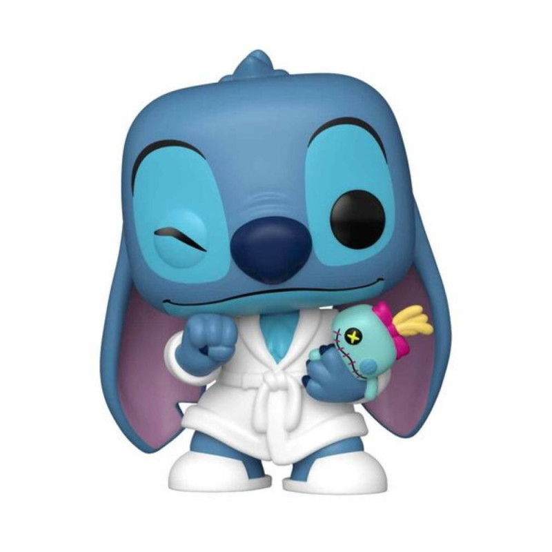 BOBBLE FIGURE DISNEY - LILO & STITCH POP! - STITCH IN ROBE 9CM 