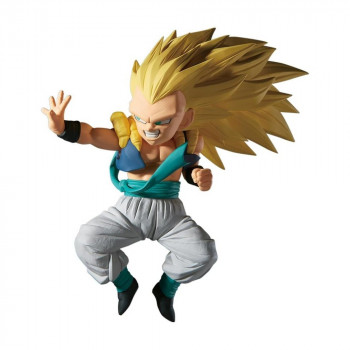 STATUE DRAGON BALL - SUPER SAIYAN 3 (VS MAJIN BUU) - MATCH MAKERS 12CM 