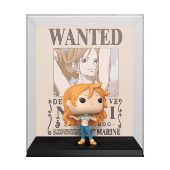 BOBBLE FIGURE ONE PIECE - GAME CASE POP! - NAMI (WANTED) 1777 9CM 