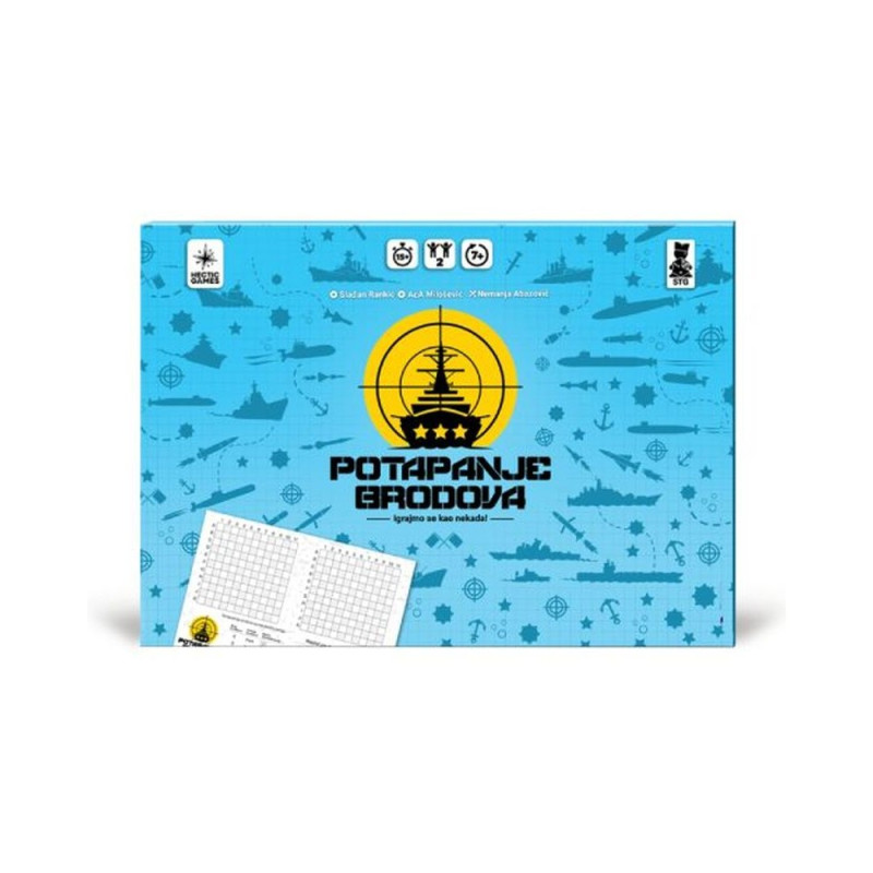 BOARD GAME POTAPANJE BRODOVA 