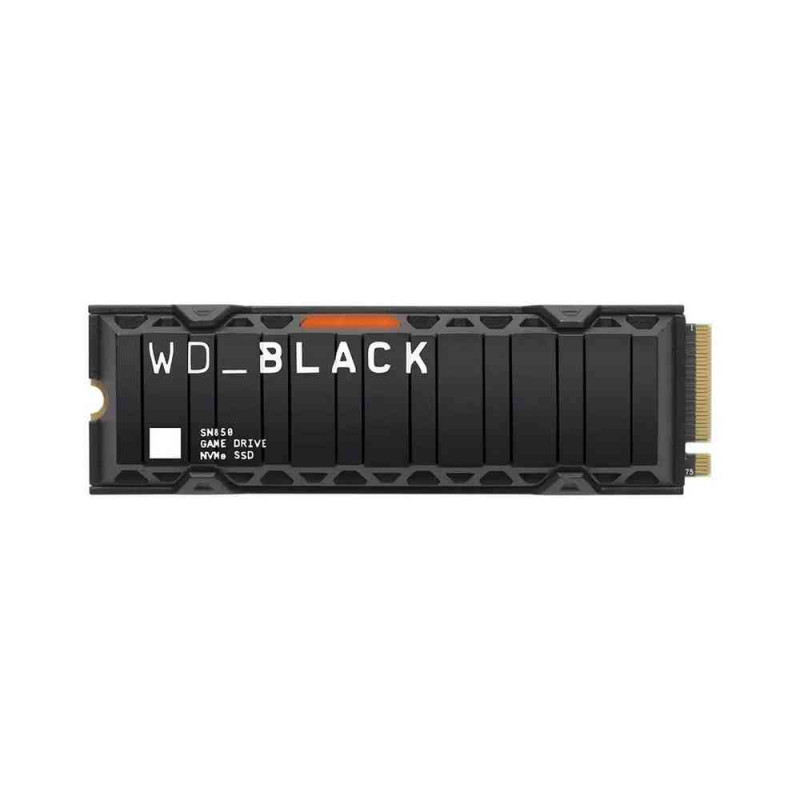 SSD WESTERN DIGITAL - WD BLACK SN850 NVME - 1TB HEATSINK 
