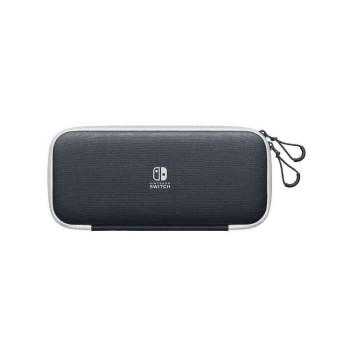 NINTENDO SWITCH CARRYING CASE & SCREEN PROTECTOR - BLACK AND WHITE 
