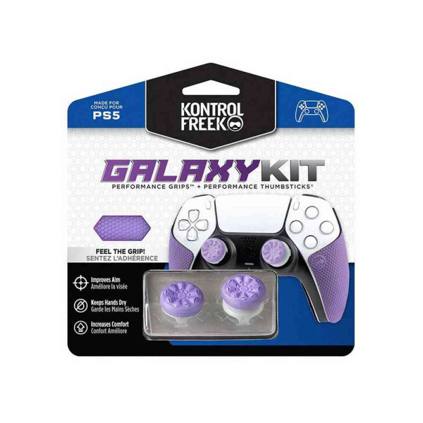 KONTROLFREEK GALAXY KIT - PERFORMANCE GRIPS & PERFORMANCE THUMBSTICKS PLAYSTATIO 