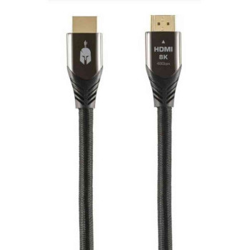 HDMI CABLE SPARTAN GEAR 21 8K 15M - ZINC ALLOY WITH GOLD PLATED PLUGS 