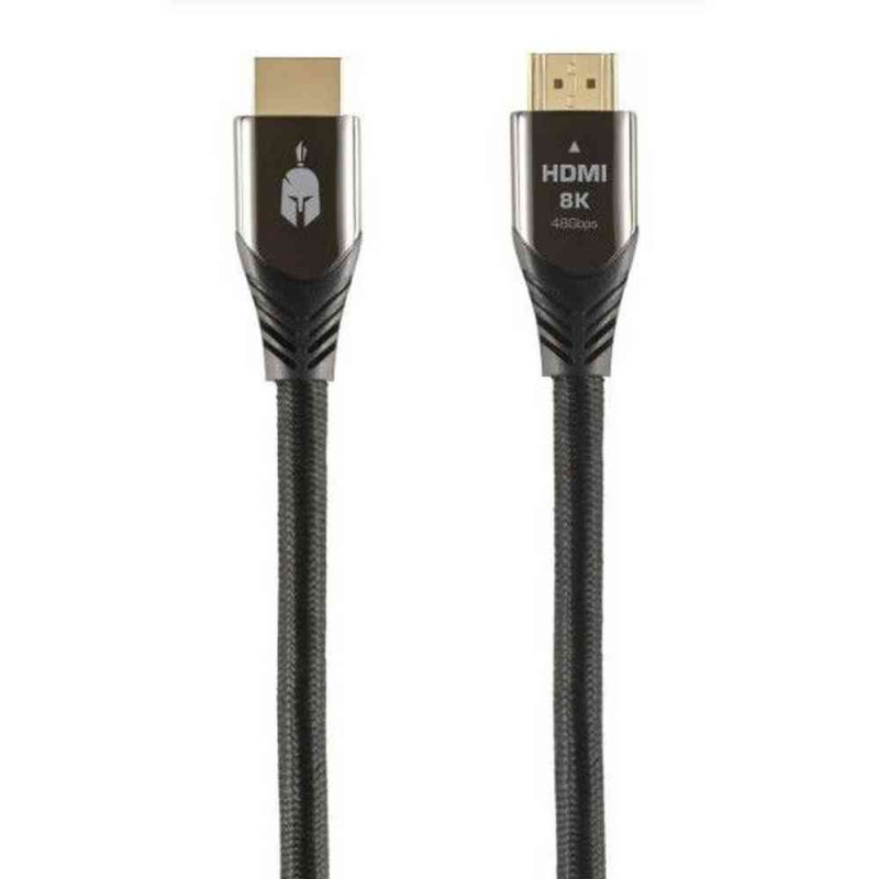 HDMI CABLE SPARTAN GEAR 21 8K 15M - ZINC ALLOY WITH GOLD PLATED PLUGS 
