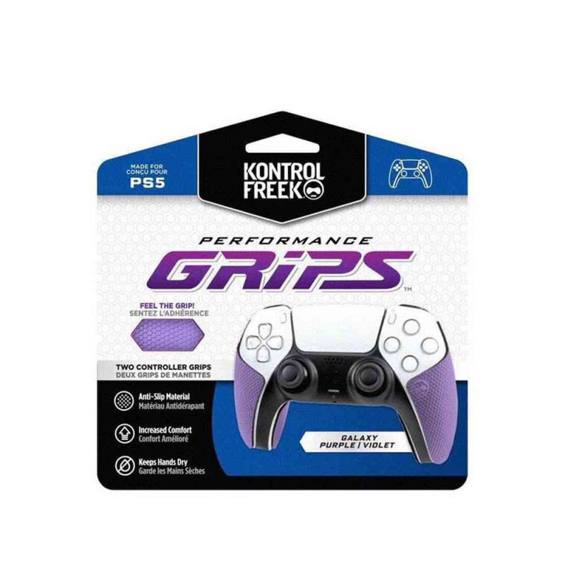 KONTROLFREEK CONTROLLER PERFORMANCE GRIPS - PURPLE PLAYSTATION 5 