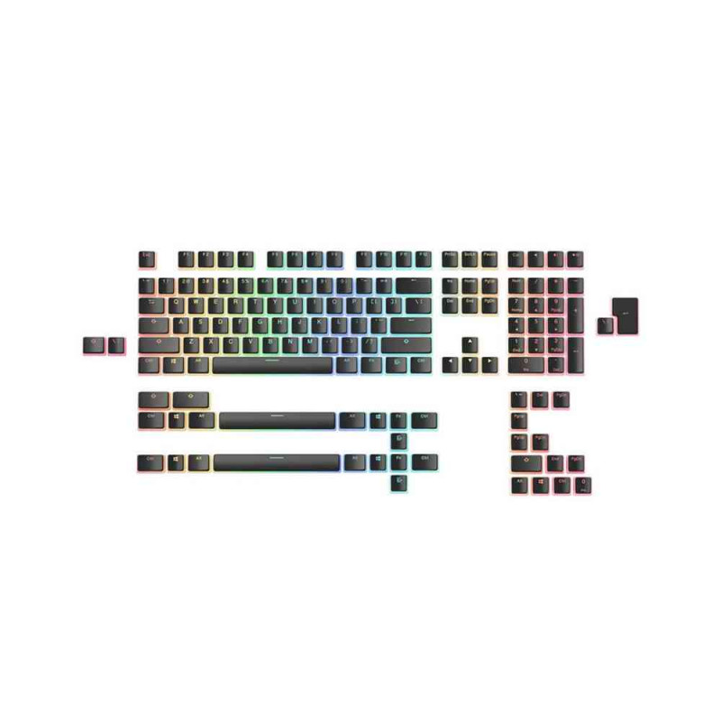 KEYCAPS GLORIOUS AURA - BLACK 